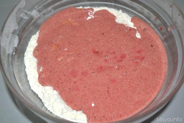 muffin cioccolato e fragole 6