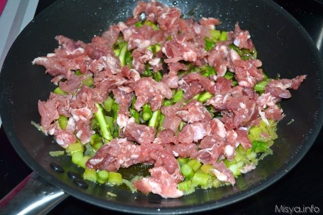 paccheri con asparagi e salsiccia 5