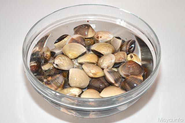 1 vongole a spurgare