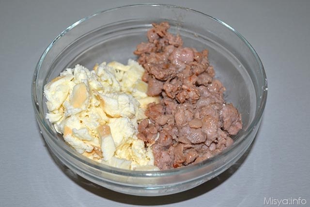 3 salsicce e formaggio