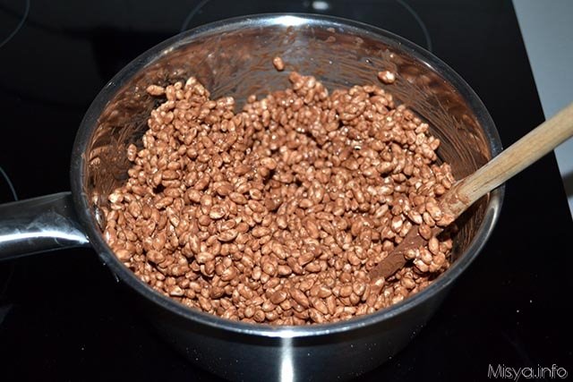 4 cioccolato e riso soffiato