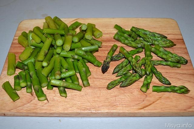 7 tagliare asparagi