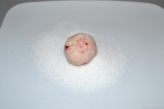 Biscotti ricotta e fragole 5