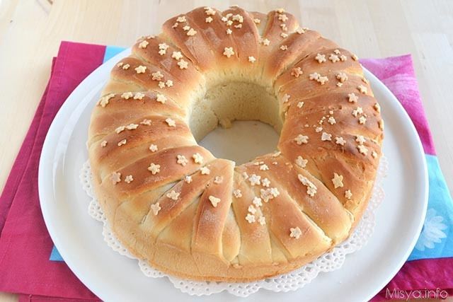 Corona di pan brioche - Ricetta di Misya