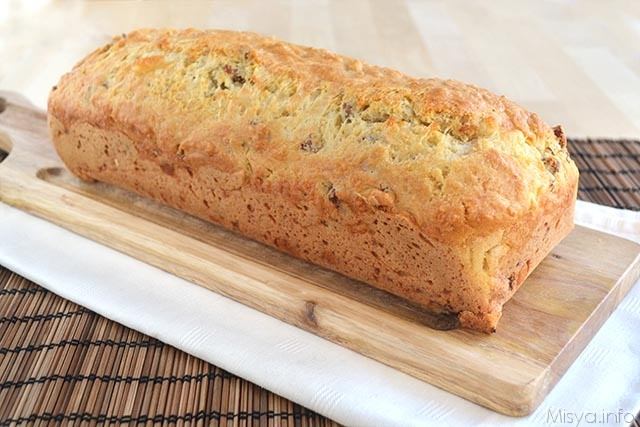 Plumcake salato solo albumi