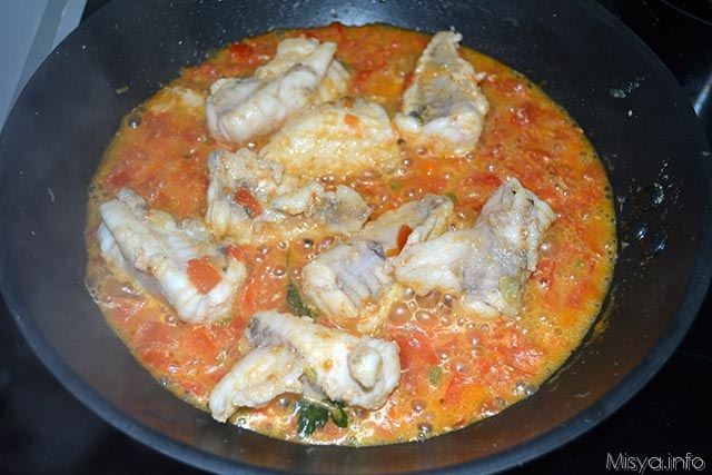 Coda di rospo con i pomodorini 7