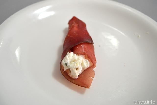 Coni di bresaola al formaggio 2