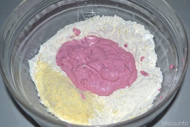 Gnocchi di ricotta e barbabietole