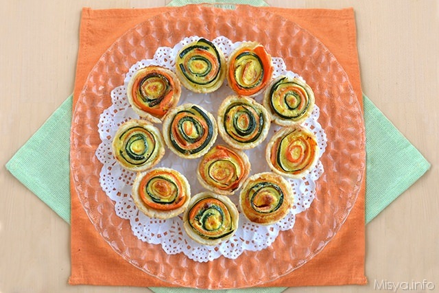 Torte salate con pasta  sfoglia
