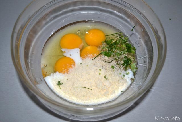 Rotolo di frittata al forno 1