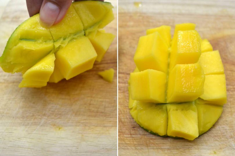 come tagliare il mango