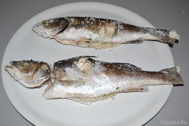 Branzino al sale 8