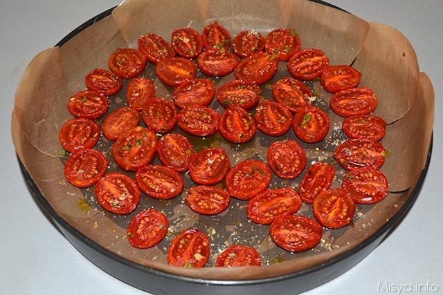 Cheesecake al pesto e pomodorini 10