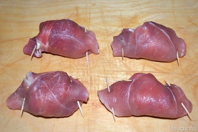 Involtini di carne con fichi e prosciutto 4
