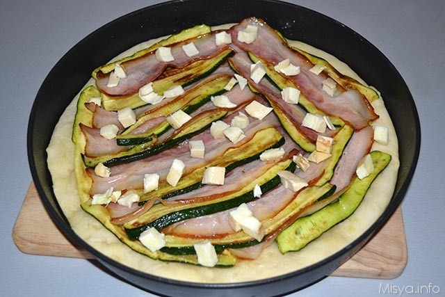 pizza bacon e zucchine 17