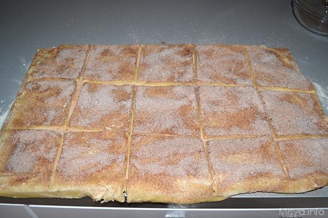 Brioche fisarmonica alla cannella 15