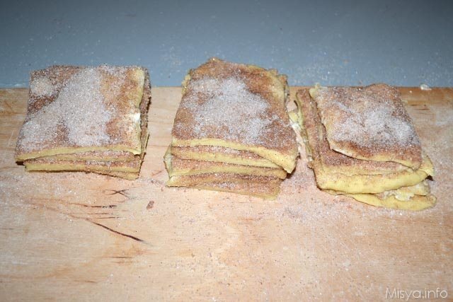 Brioche fisarmonica alla cannella 16