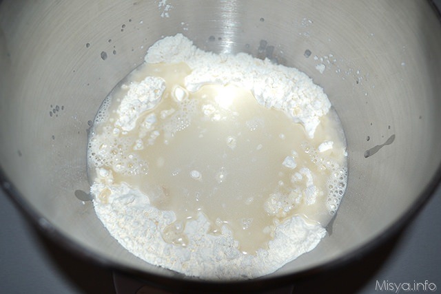 Focaccia con patate e pancetta 1