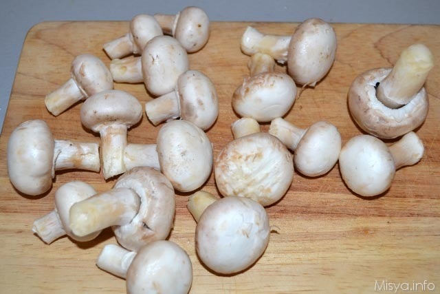 Funghi in umido 1