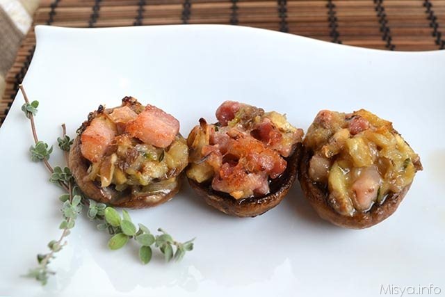 Funghi ripieni
