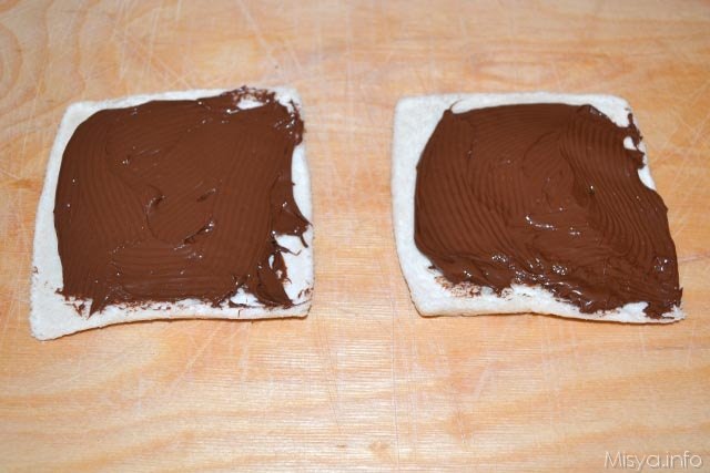 Rotolini di pancarre aala nutella 3