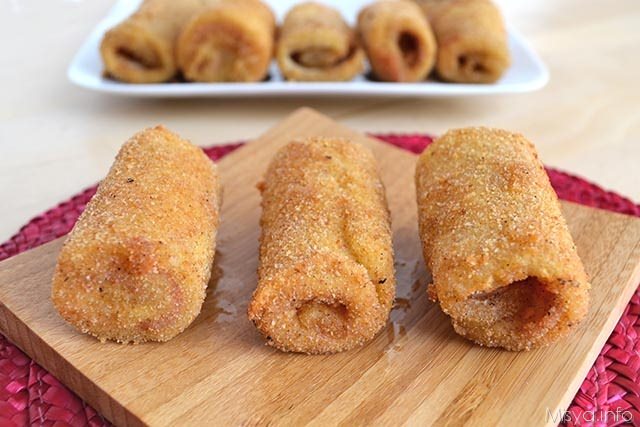 Rotolini di pancarre fritti