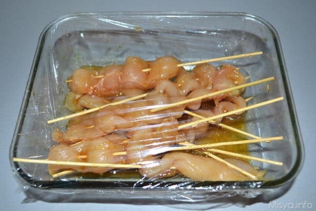 Satay di pollo 6
