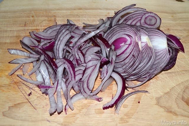 Tonno con cipolle in agrodolce 2