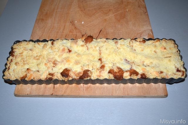 Torta crumble di prugne 16