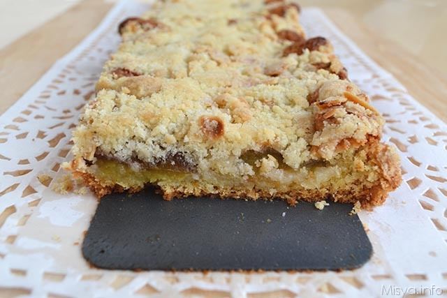 Torta-crumble di prugne
