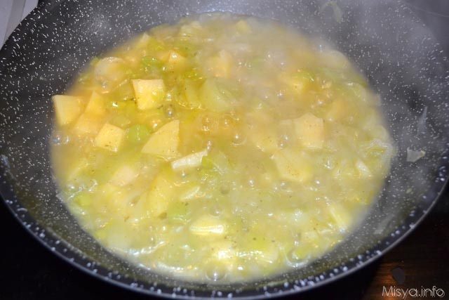 Vellutata di porri 9