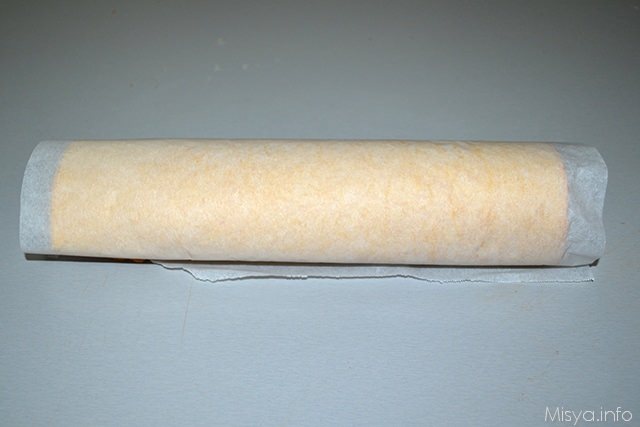 11 Rotolo alle mandorle con ricotta e pere