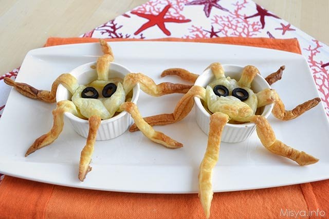 Piovre di pasta sfoglia