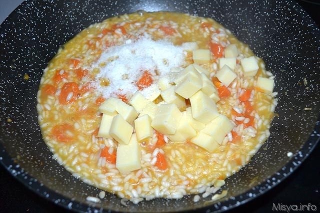 Timballini di riso con zucca e fiori di zucchina 8