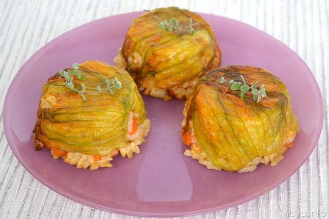 » Timballini di riso alla zucca - Ricetta Timballini di riso alla zucca ...