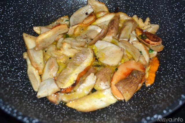 Timballini di tagliolini ai porcini 3