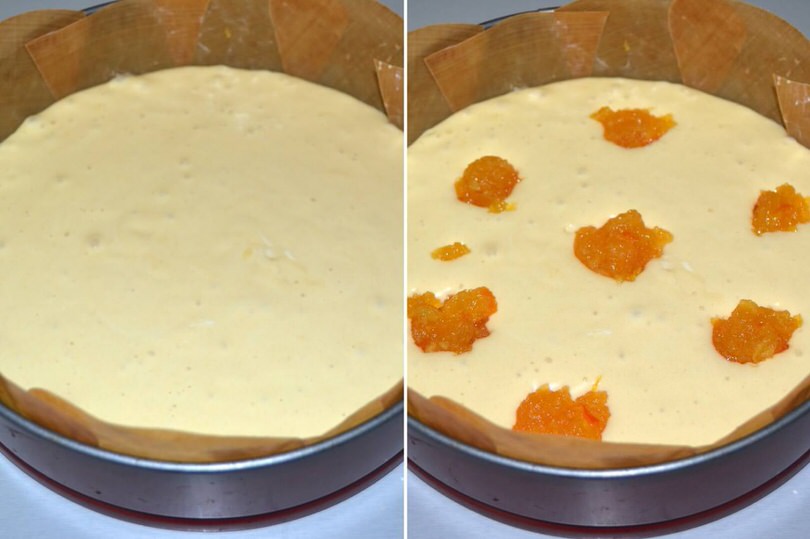 3 versare nello stampo