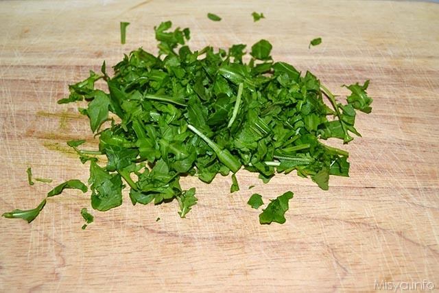 Cornetti con rucola e stracchino 1