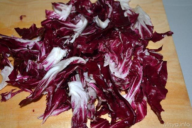 Insalata di radicchio e gamberi 6