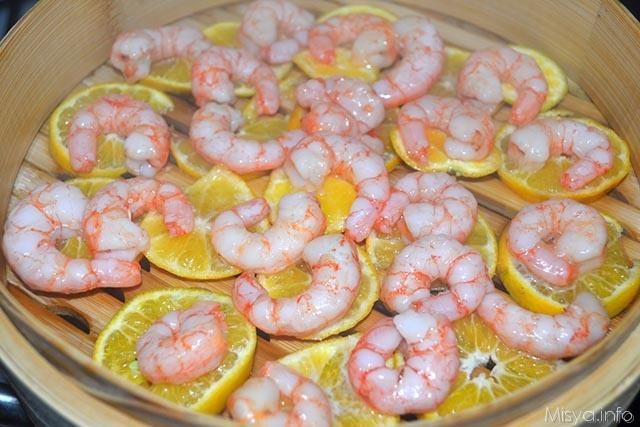 Insalata di radicchio e gamberi 8