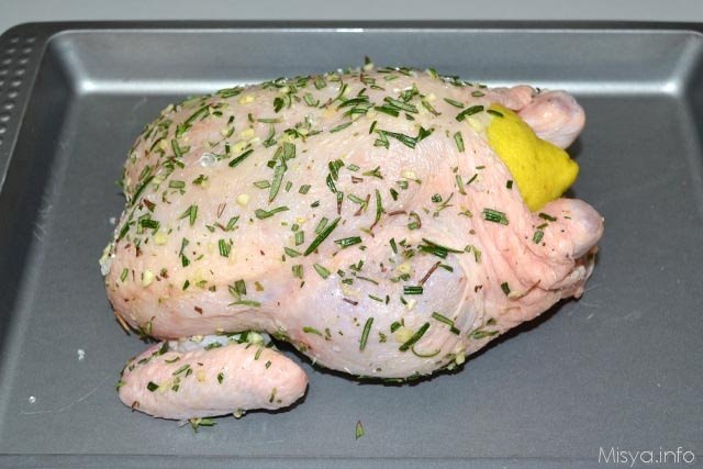 Pollo arrosto al limone 4