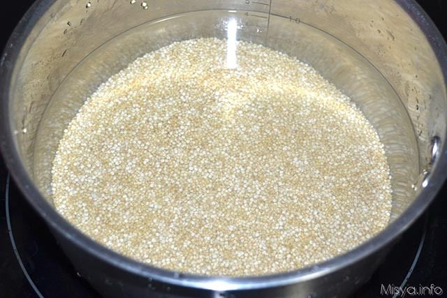 Quinoa con zucchine e pinoli 1