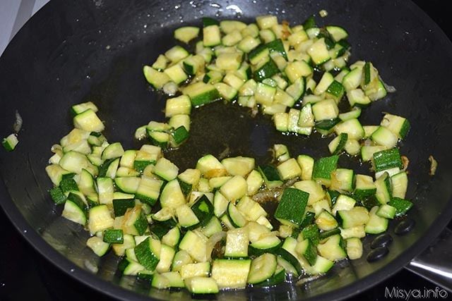 Quinoa con zucchine e pinoli 4