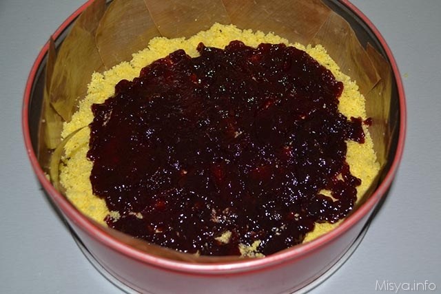 Sbriciolata al cocco e marmellata 5