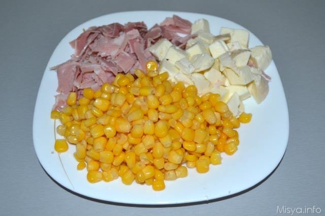 fagottini panna prosciutto e mais 6