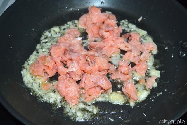 Farfalle al salmone 3