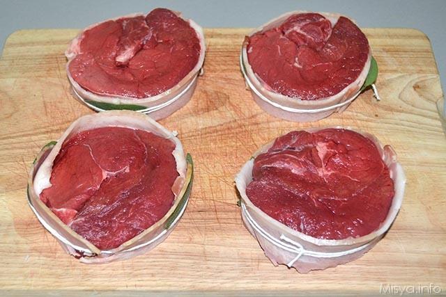 Medaglioni di manzo alla salvia 4