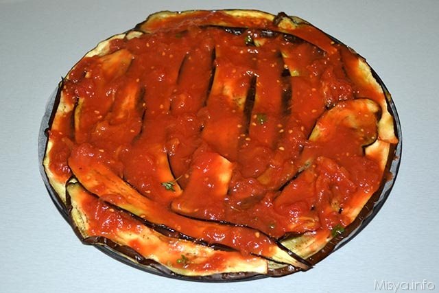 Pizza di melanzane 7