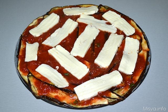 Pizza di melanzane 8