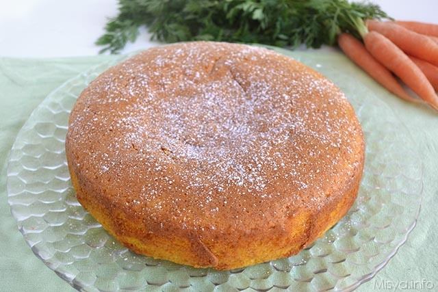Torta di carote lesse